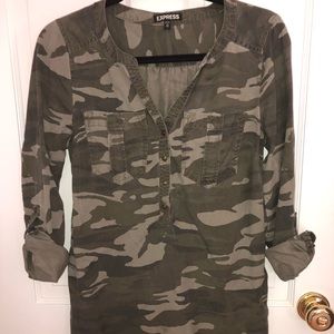 Camo Lightweight dress from Express!